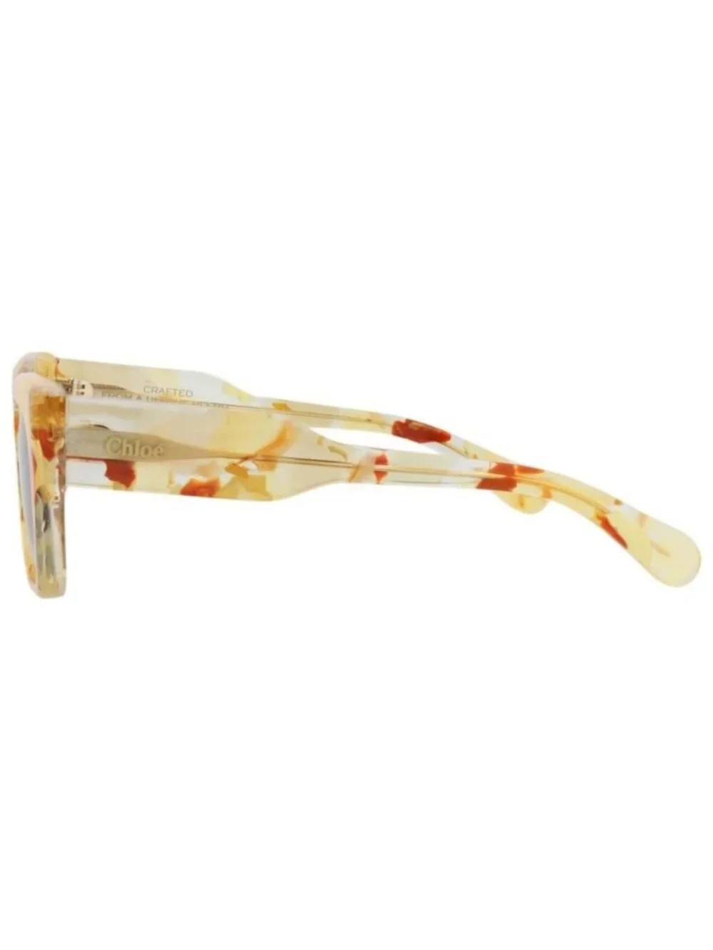 New Chloé Womens Square/Rectangle Bronze Bronze Brown Fashion Designer Sunglasse